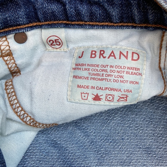 J Brand jeans, Clyde distressed boyfriend style, size 25, EUC - Picture 5 of 9